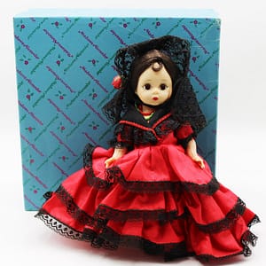 Madame Alexander Spanish #795 doll at adollyhobby.com