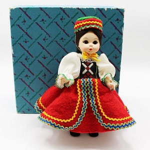 Vintage Madame Alexander Czechoslovakia #564 (doll B) at adollyhobby.com