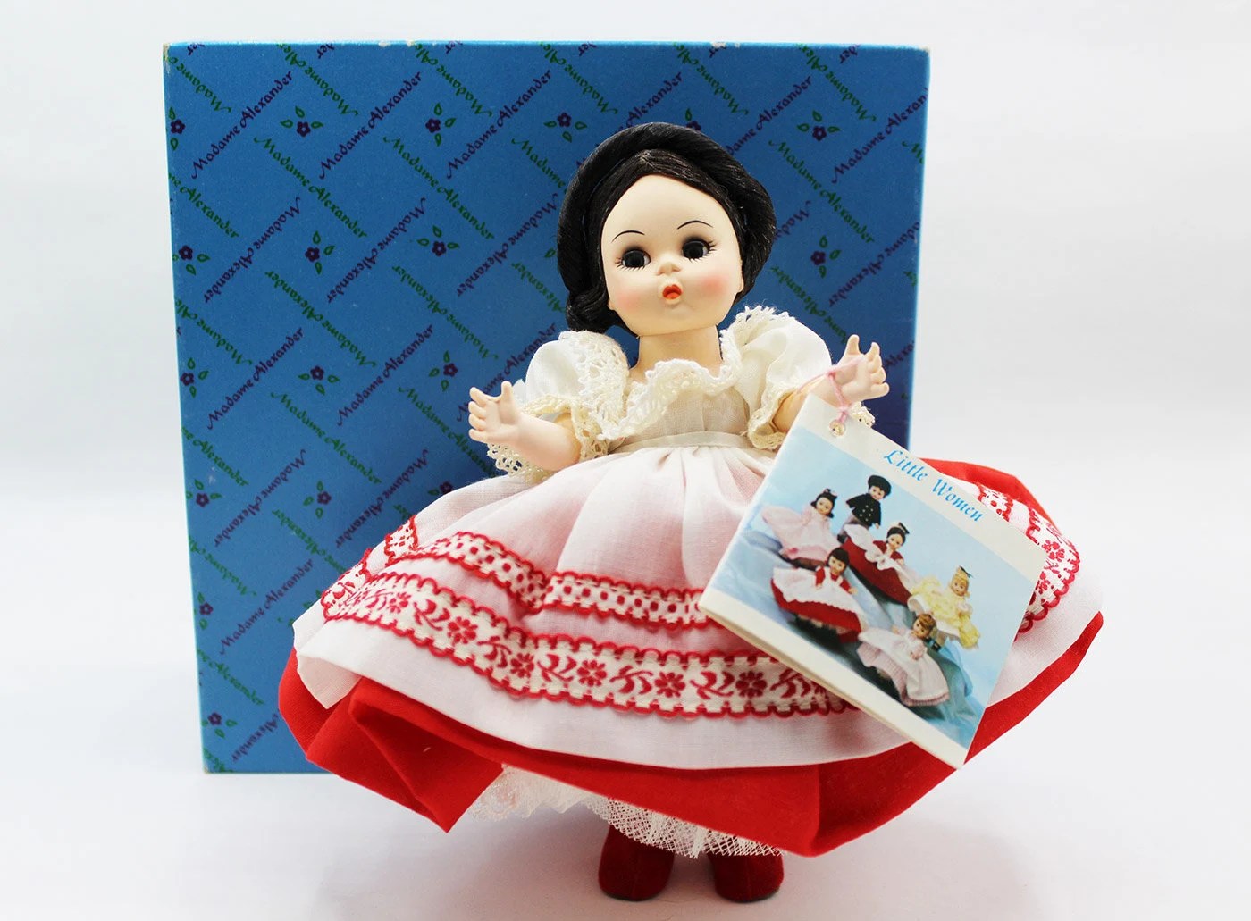 Madame Alexander – Russia #574 – International Series – Restrung - Vintage Doll w/ Box, Tag & Stand at A Dolly Hobby