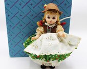 Madame Alexander – Austria #598 – International Series – Restrung - Vintage Doll w/ Box & Stand at A Dolly Hobby
