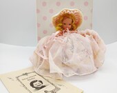 Nancy Ann Storybook Maiden Bright & Gay #175 Girl Doll - Storybook Series - Vintage 5.5” Bisque doll with Original Box, Booklet 1936-1948