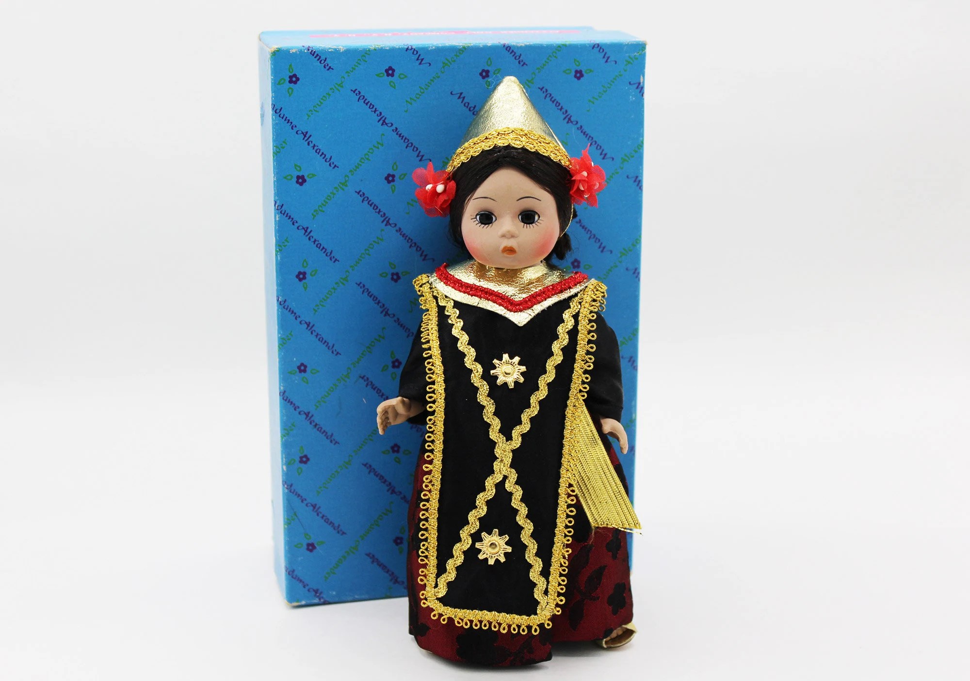 Madame Alexander – Indonesia #579 – International Series – Restrung - Vintage Doll w/ Box at A Dolly Hobby