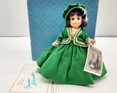 Madame Alexander Scarlett Jubilee II #400 Girl Doll - Scarlett Series Special - Restrung - Vintage 8” Hard Plastic, Original Box, Wrist Tag