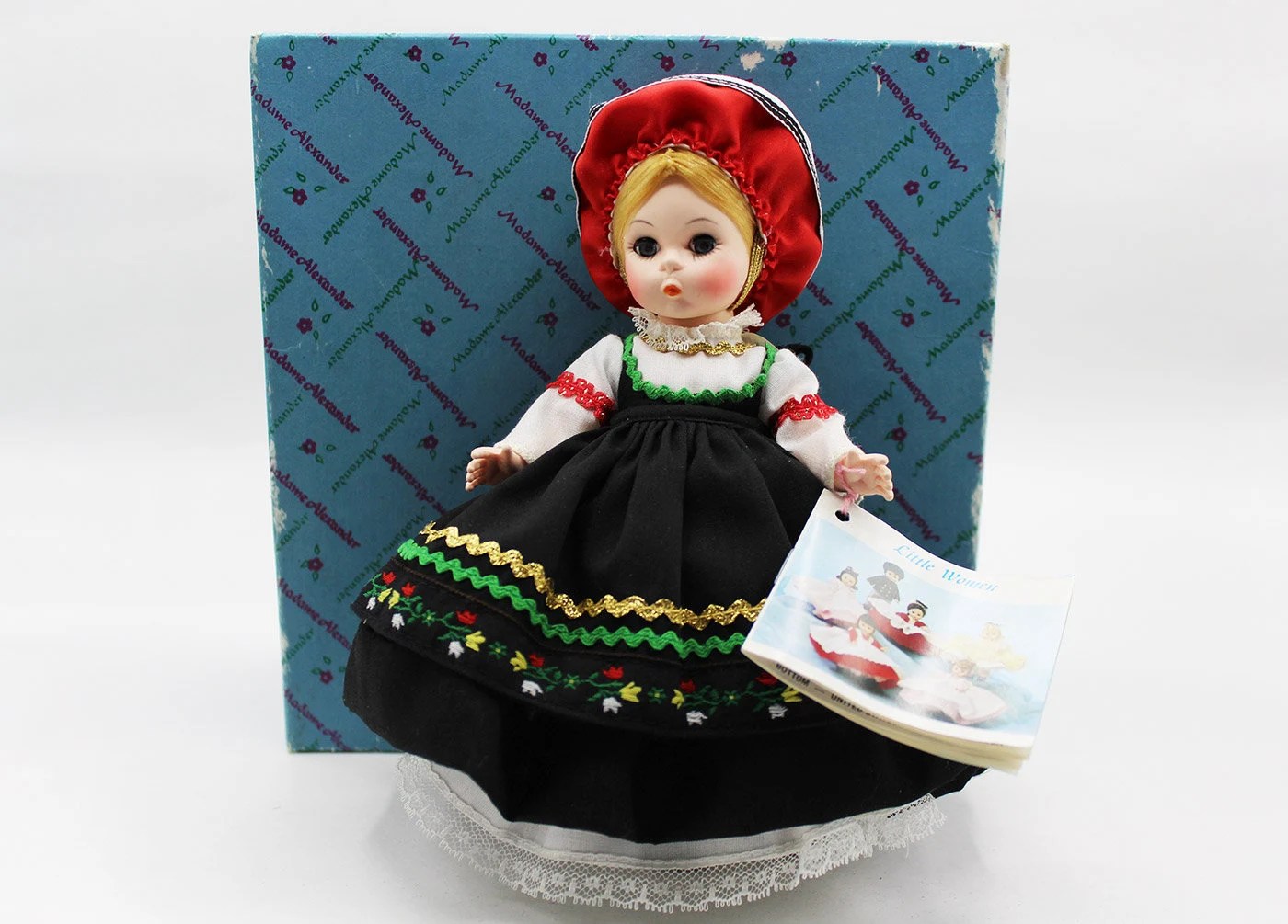 Madame Alexander – Finland #561 – International Series – Restrung - Vintage Doll w/ Box & Tag at A Dolly Hobby (Doll B)